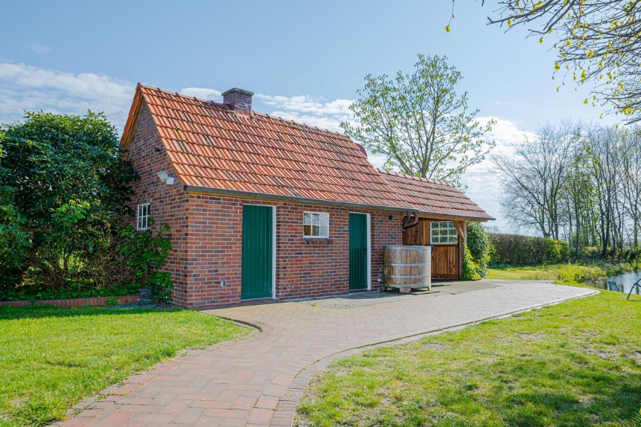 Вілла Reetdach Ostfriesenhaus Sudbrookmerland Екстер'єр фото